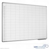 Whiteboard Dagplanning 06:00-18:00 90x120 cm