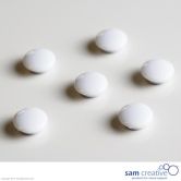 Set Memo Magneten 20mm wit