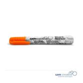 Whiteboard Glas Boardmarker oranje