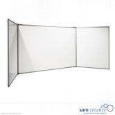 Whiteboard Pro emaille vijfvlaks 120x150 cm