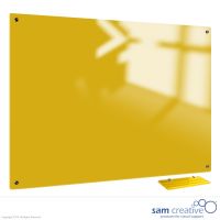 Glassboard Canary Yellow Magnetic 100x100 cm