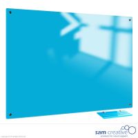Glassboard Icy Blue Magnetic 100x100 cm
