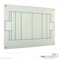 Whiteboard Glas Solid Waterpolo 90x120 cm
