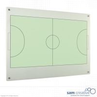 Whiteboard Glas Solid Zaalvoetbal 100x150 cm