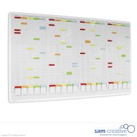 Kaartplanner 24-kolom 50 sleuven 90x146 cm