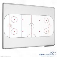 Whiteboard IJshockeyveld 60x90 cm