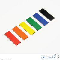 Magnetisch Symbool Balk 2x4 cm gemengd