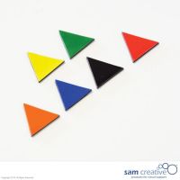 Magnetisch Symbool Driehoek 2 cm gemengd