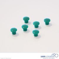 Set Memo Magneten 10mm groen