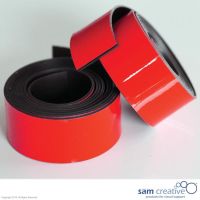 Whiteboard Magneetband 20mm rood