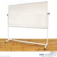 Whiteboard Kantelbord Pro Verrijdbaar 100x150 cm