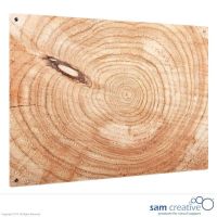 Glass Series Ambience Wooden Log 100x100 cm